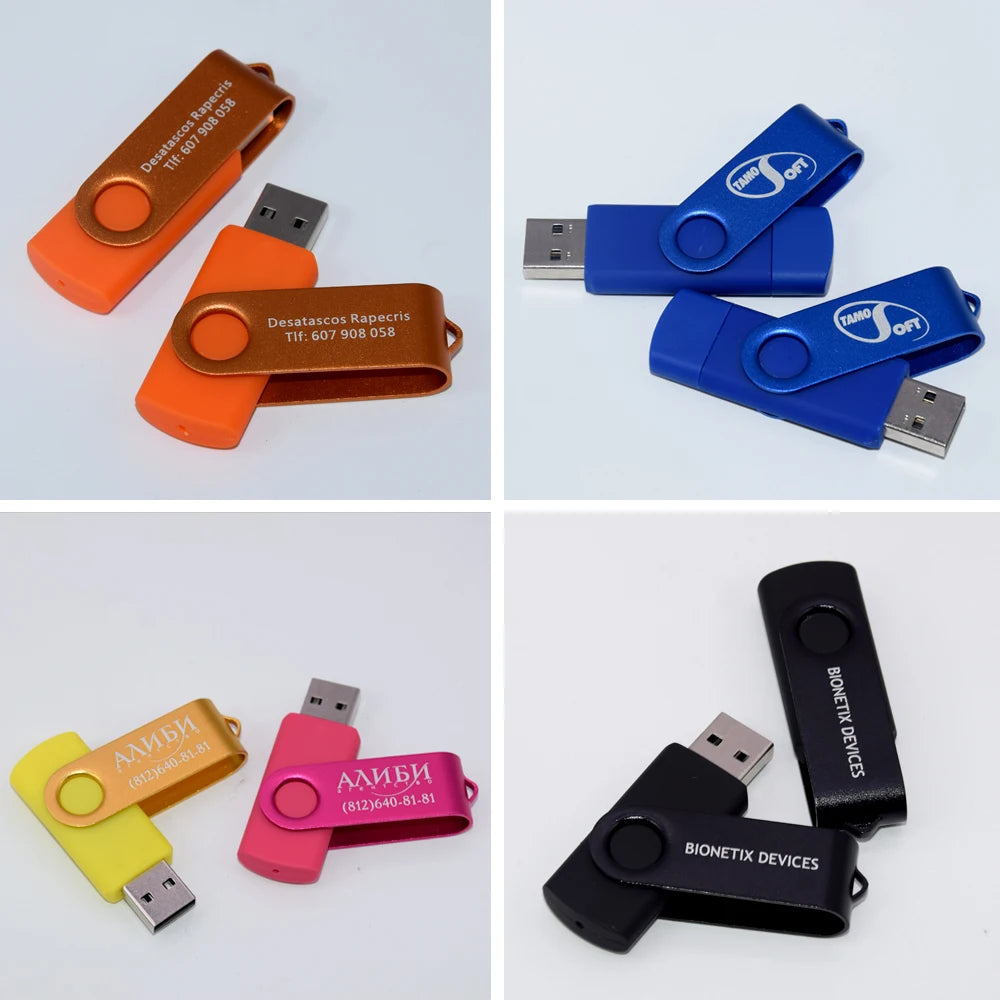 High-Speed Colorful Large Capacity USB Flash Drive