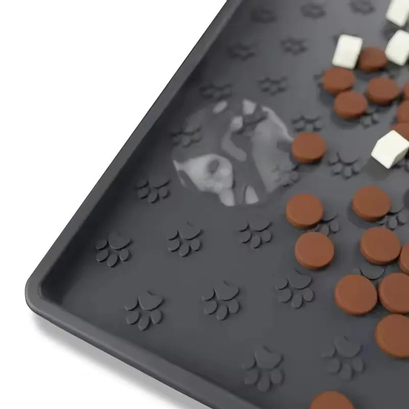 Tapis de Gamelle Antidérapant - Protège vos sols