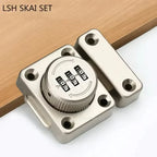 3-Digit Combination Alloy Door Lock