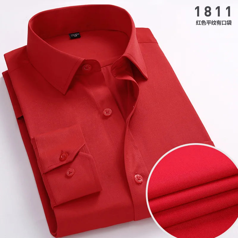 Chemise Classique à Manches Longues - Business & Casual