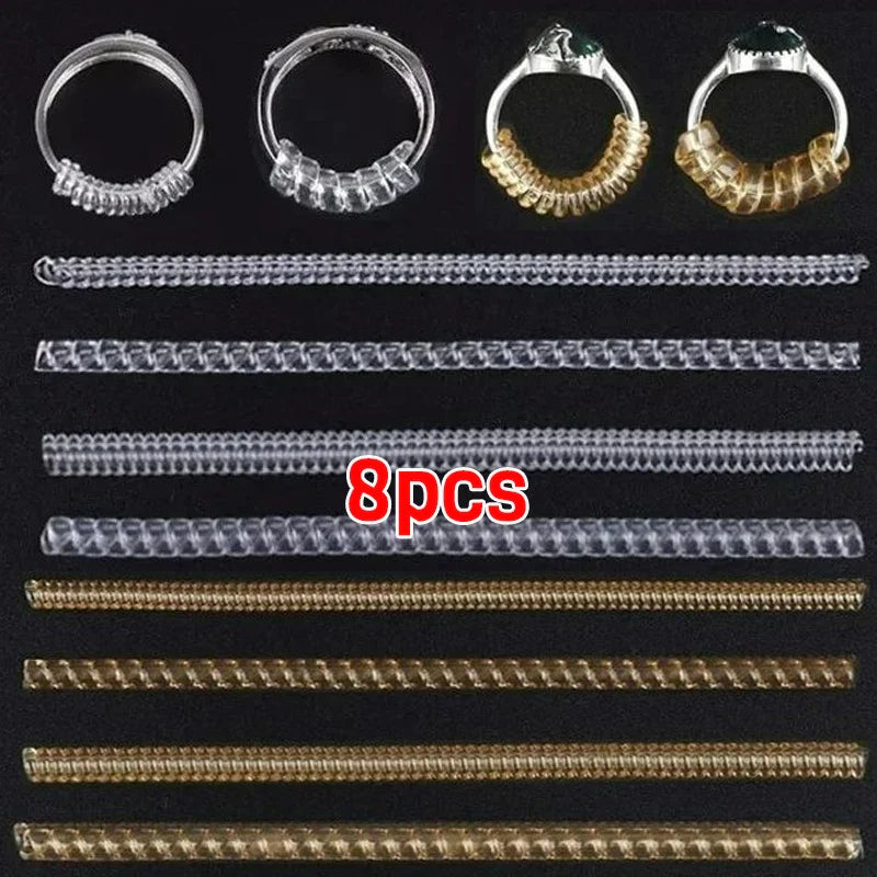 8PCS Silicone Ring Size Adjuster