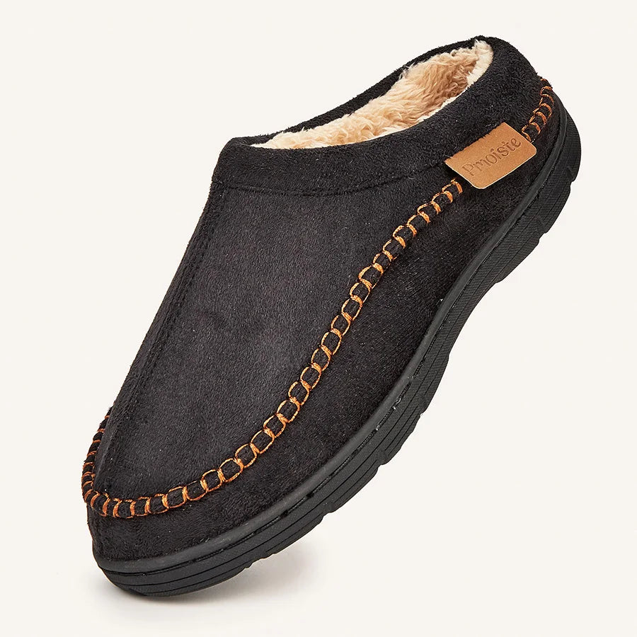 Men's Warm & Non-Slip Easy Slip-On Slippers