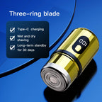 3D Electric Mini Shaver - Wet or Dry Shave
