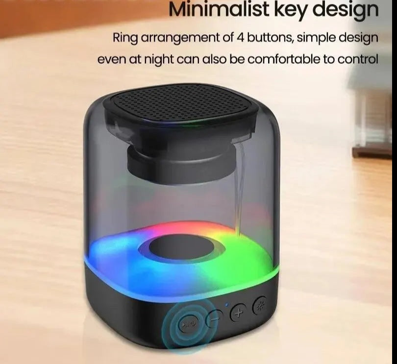 Wireless mini Bluetooth speaker with high-efficiency amplifier