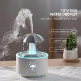 Diffuseur Humidificateur Créatif avec Lumière Raindrop