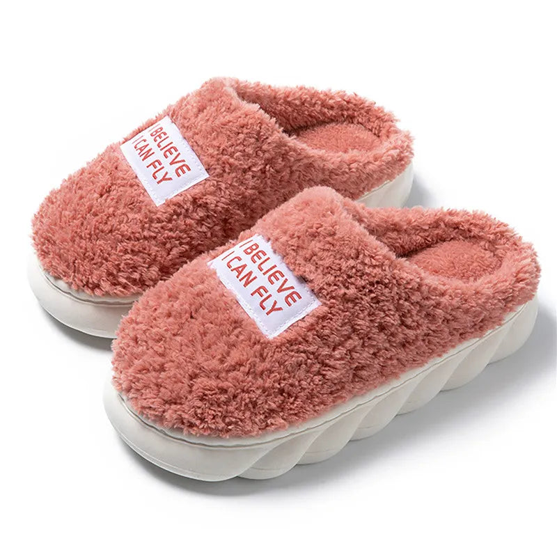 Thick and ULTRA plush slippers