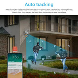 Caméra de Surveillance à double lentille avec vision nocturne et alarme