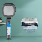 High-Pressure Designer Shower Head - Massaging + Filtering