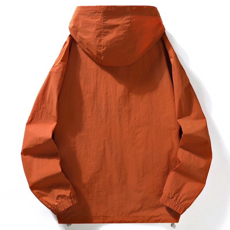 Ultra-light windproof hooded jacket