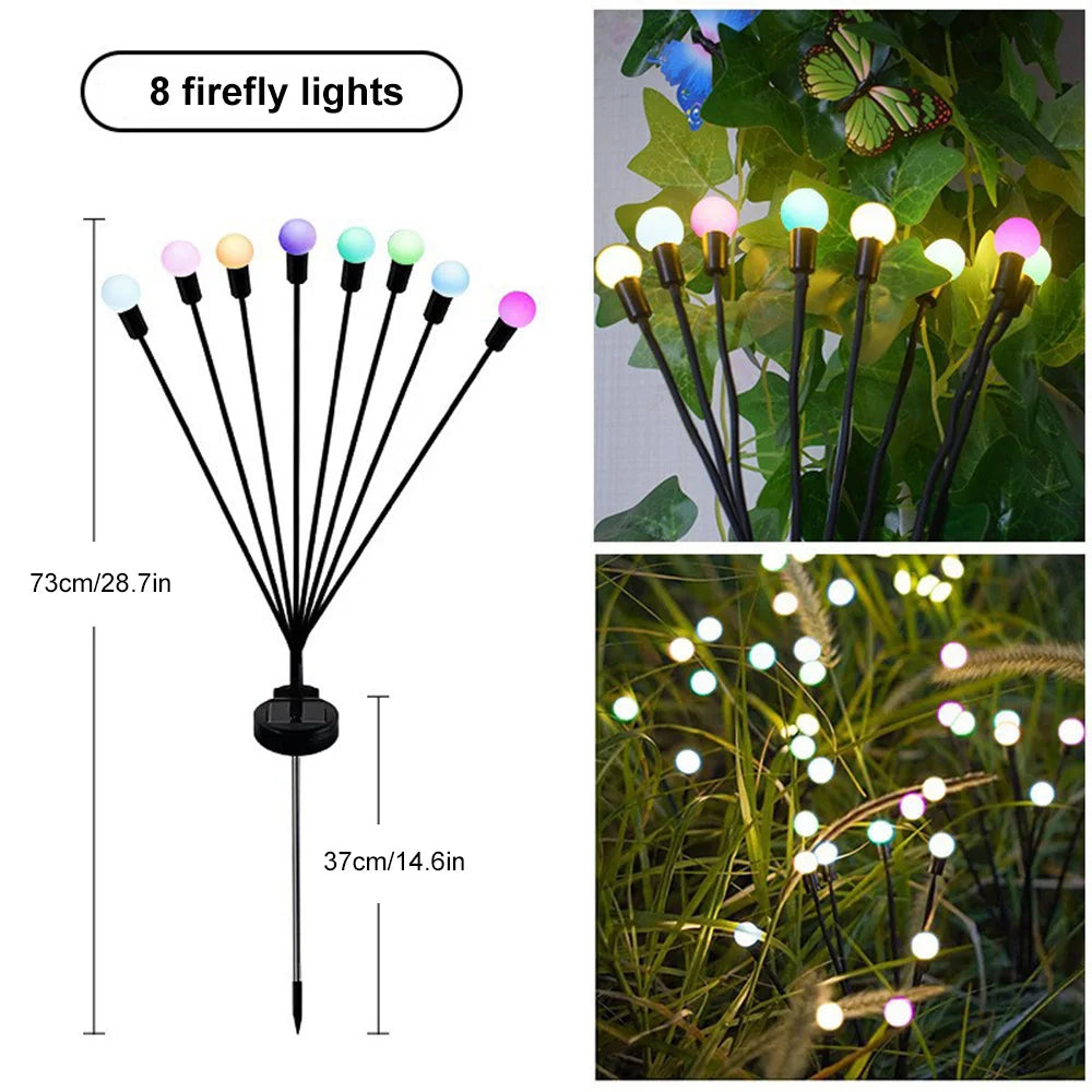 Solar Fairy Firefly Lamp