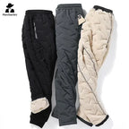 Waterproof fleece-lined jogging bottoms