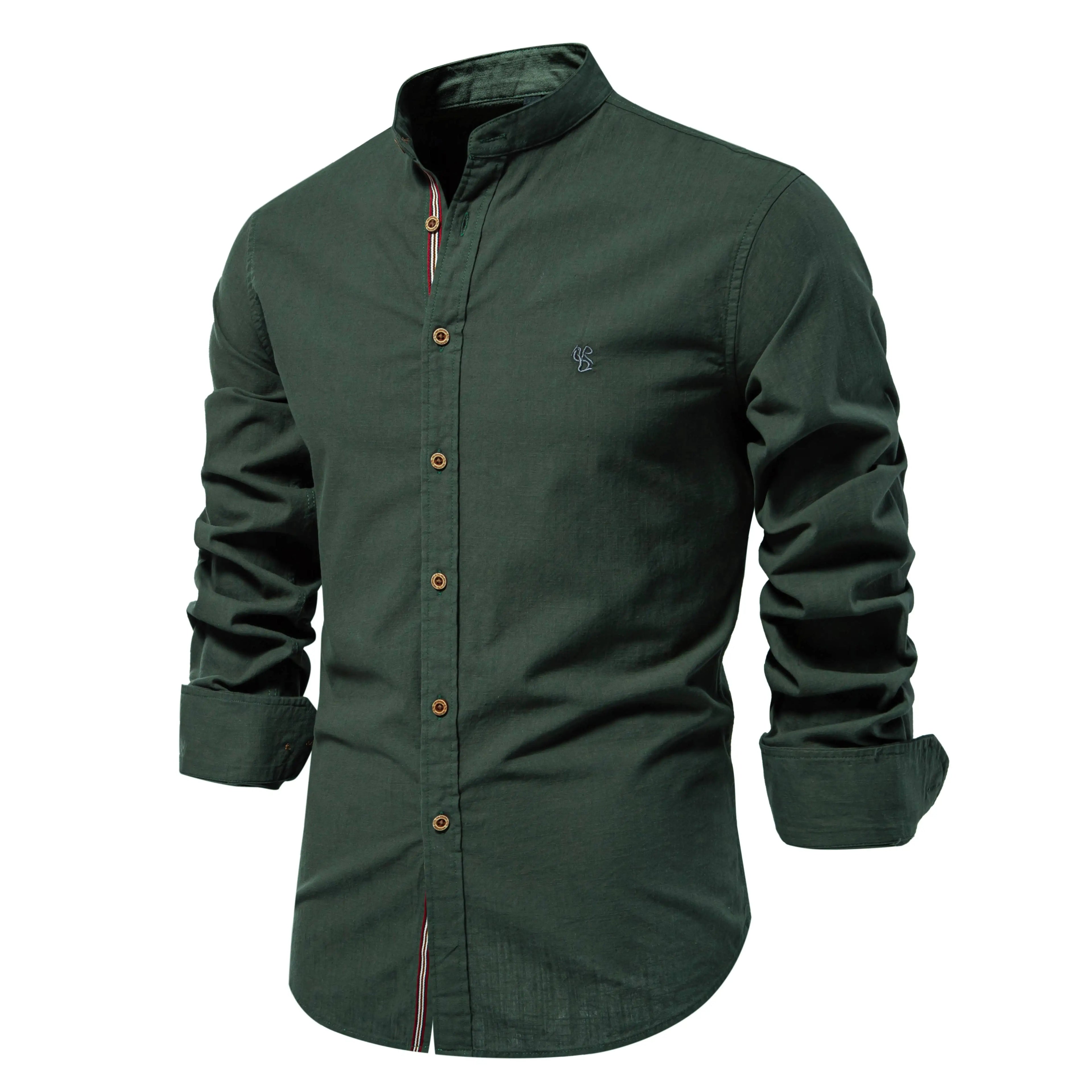 Men's 100% Cotton Shirt Casual Elegance - Premium Quality