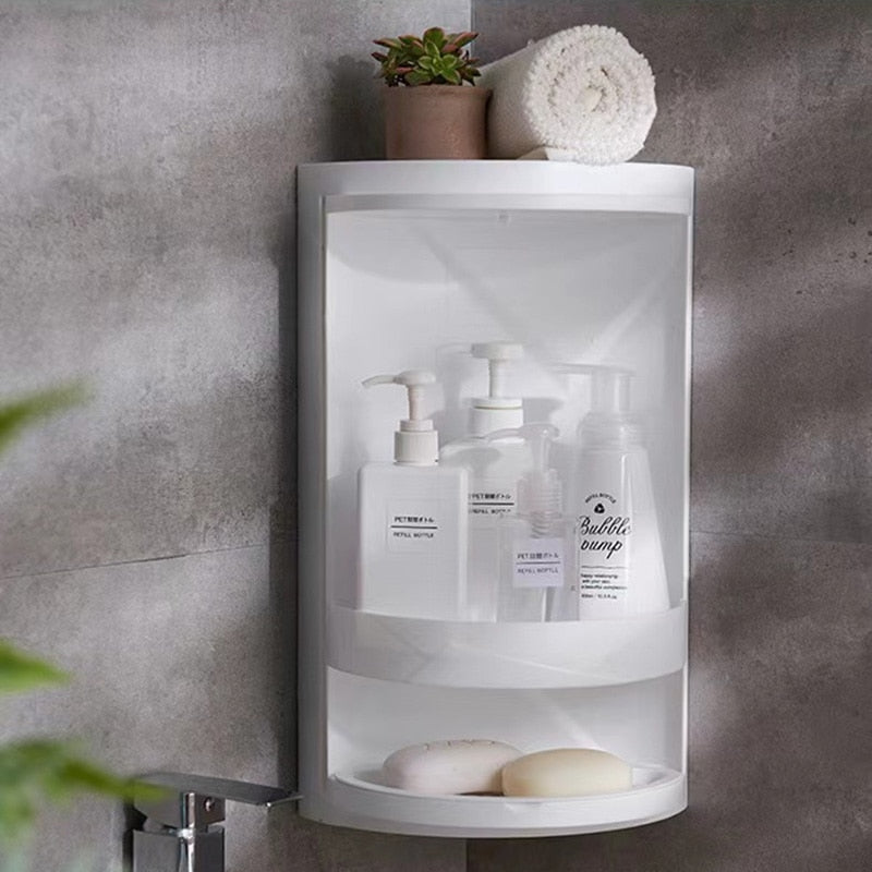 Etagère d'angle rotative 360°