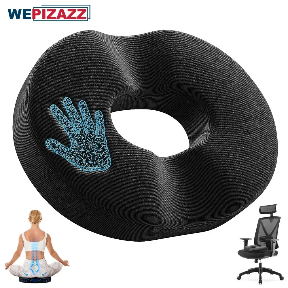 Supreme Comfort Donut Memory Foam Cushion