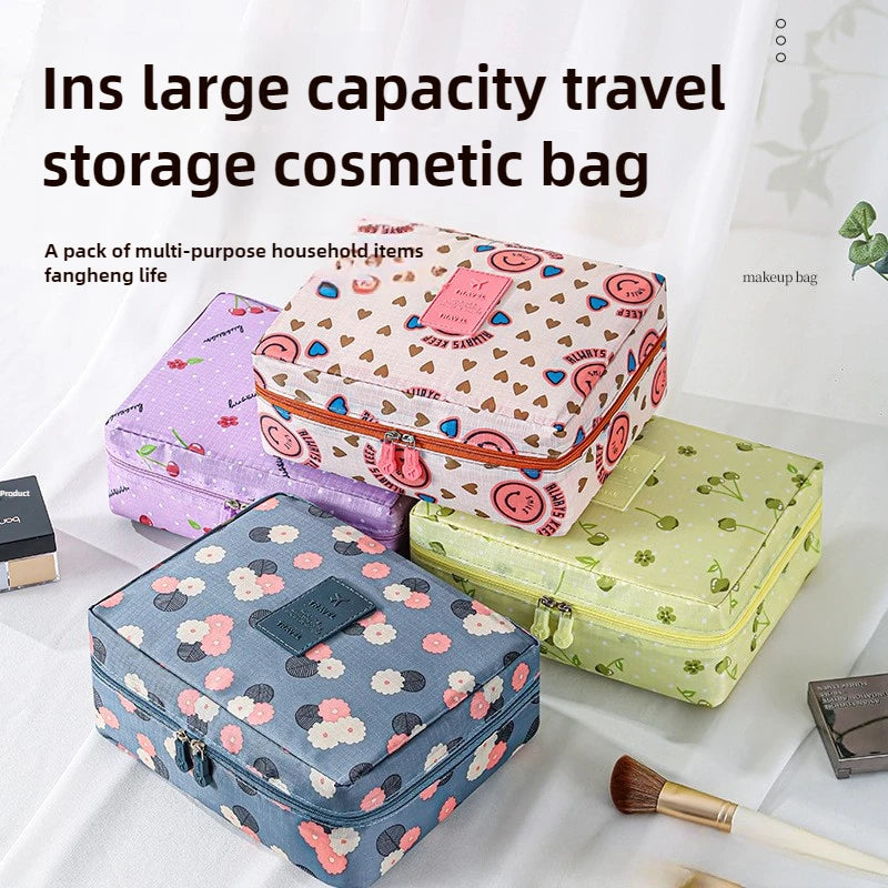 Large Capacity Organized Toiletry Bag