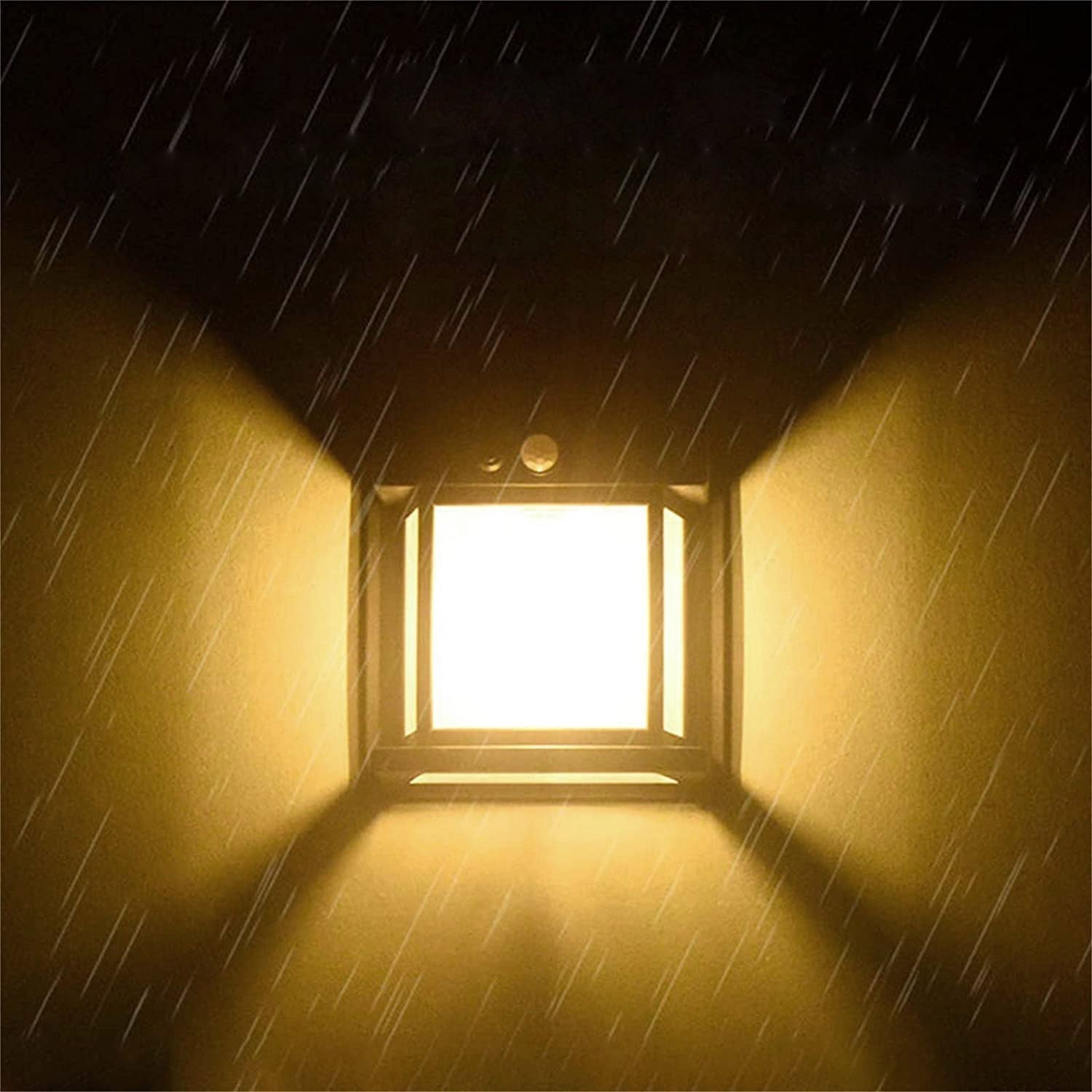 SunGlow - Decorative Solar LED Wall Light