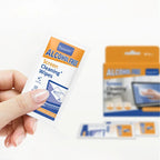 Lot de 40 Lingettes Nettoyantes pour Écrans – Lingettes Sèches et Humides pour PC, Téléphone, Tablette, TV et Voiture