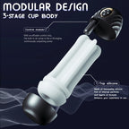 ENJOY SUCK - Vibrating and sucking masturbator for men