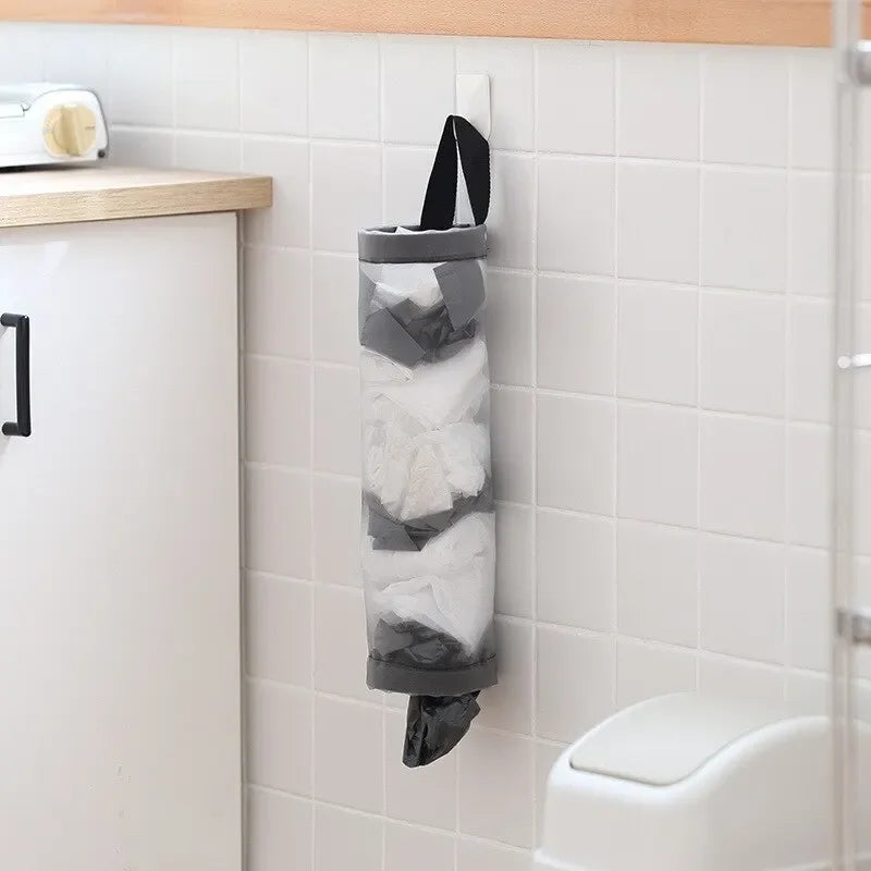 Hanging Mesh Storage Bag for Shopping Bags