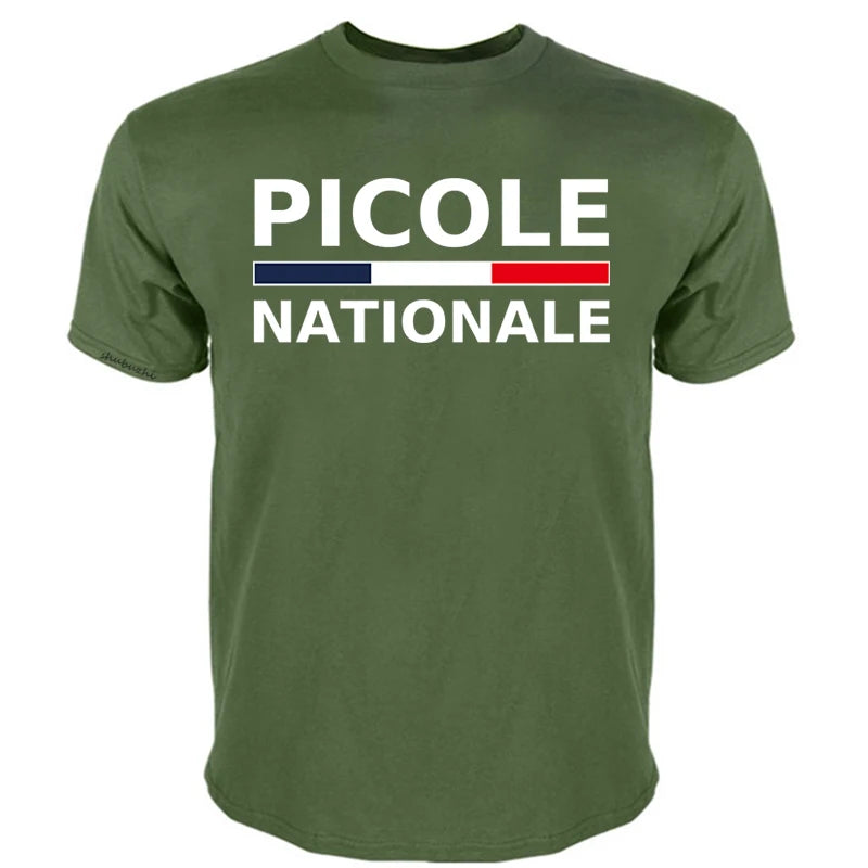Funny Cotton T-Shirt "National Drink"