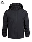 Coupe-vent tissu déperleant avec capuche amovible - Homme
