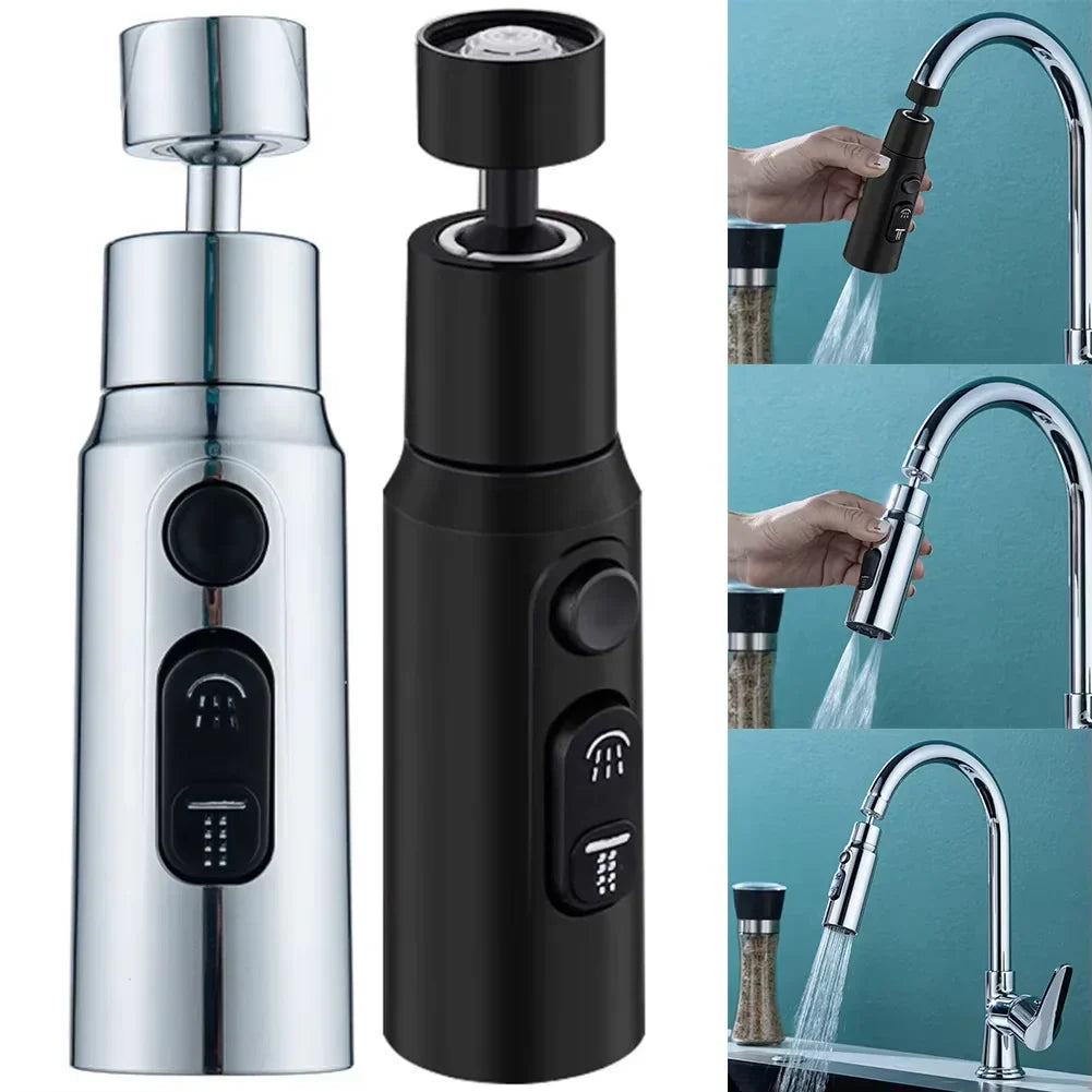 360° Rotating Universal Kitchen Sink Extender 3 Modes