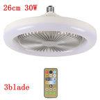 Ventilateur de Plafond Moderne À LED