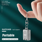 Original Compact Steel Nail Clipper Keychain