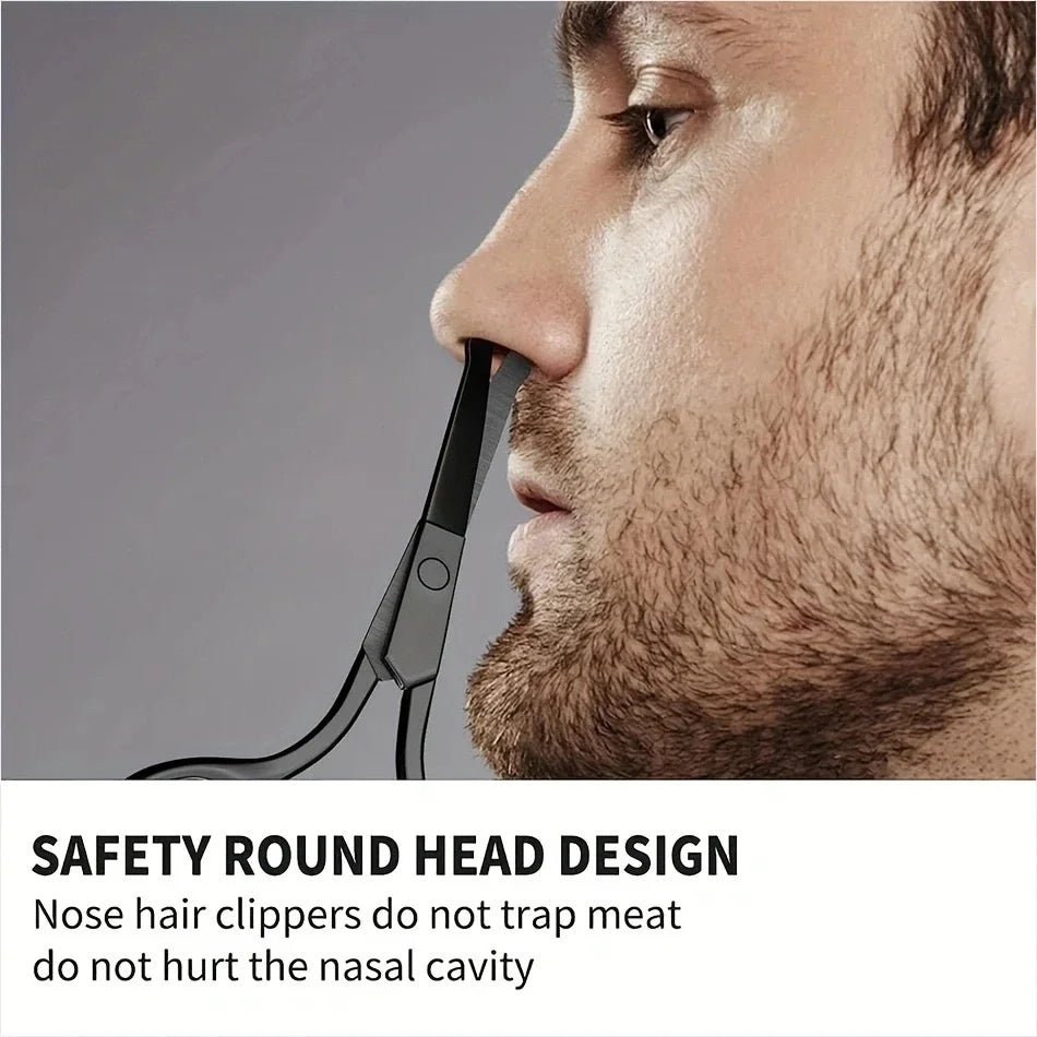 Round-Tip Nose Hair Scissors