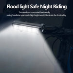 Feu avant de vélo 6000 Lumens - Grand Angle - Jusqu'à 12h d'autonomie