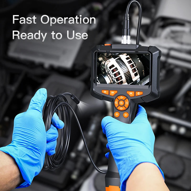 PRO 1080P Endoscopic Camera with 4.3-inch Screen - 5 Meters