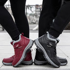 Unisex Lined Boots - Adjustable Velcro