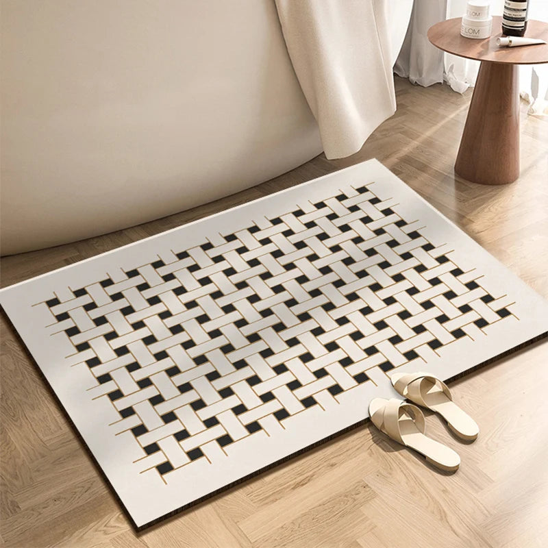Tapis Douche Innovant - Absorption & Séchage Express