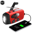 3 en 1 : Radio, Lampe, Batterie Solaire
