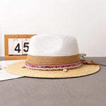 Chapeau de Paille d'été Style Bohème