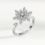 Bague d'anxiété ajustable pour femme