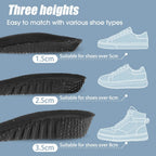 Extreme Comfort Height-Increasing Orthopedic Insoles - Up to +3.5cm