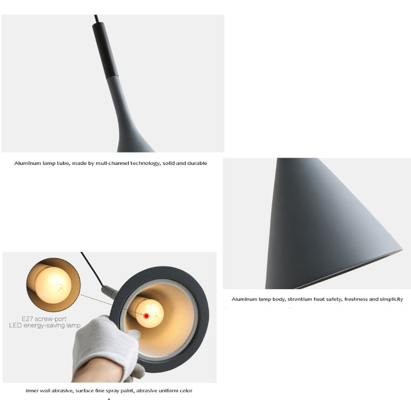 Lampes suspendues au design nordique