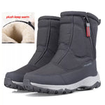Bottes de Neige Montantes à Zip - Unisexe