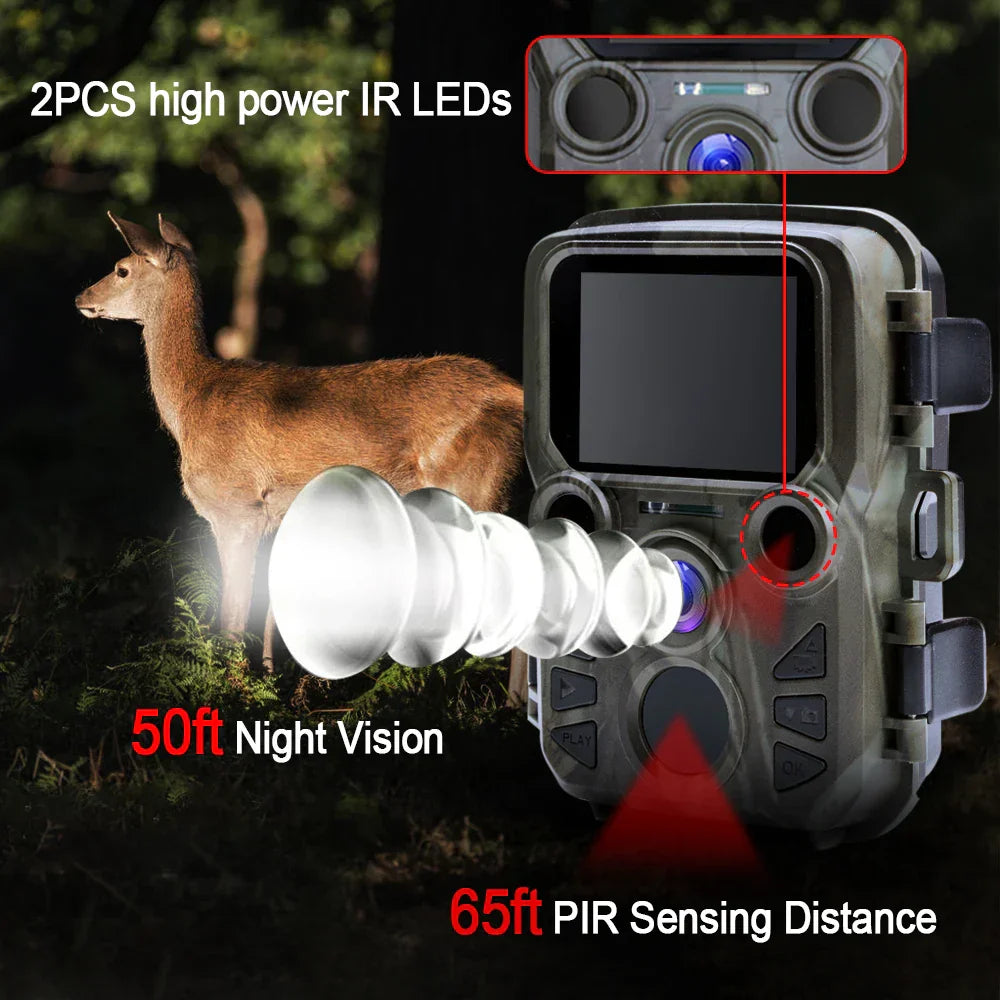 Mini Hunting Camera Night Vision 12 Megapixels