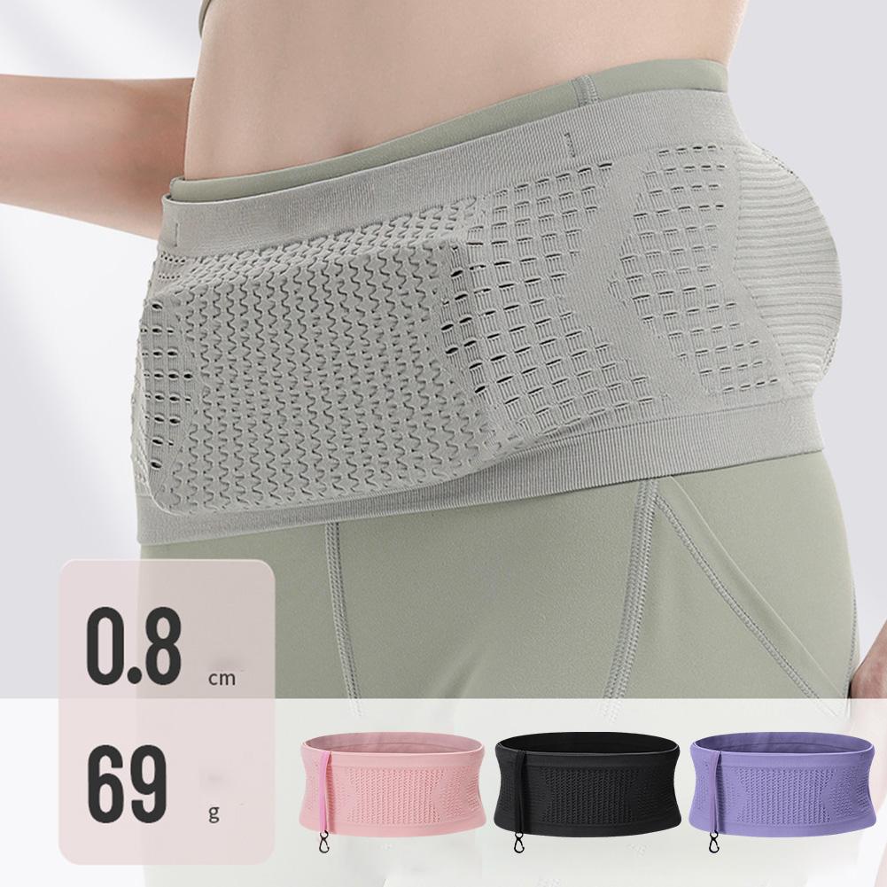 Sac de taille dissimulé multifonctionnel en tricot respirant