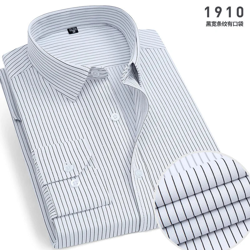 Chemise Classique à Manches Longues - Business & Casual