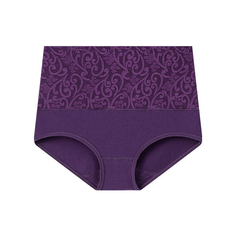 Lot de 5 Culottes Shapers Taille Haute en Coton