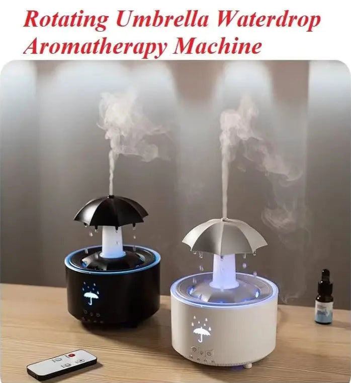 Creative Humidifier Diffuser with Raindrop Light
