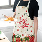 Christmas Pattern Kitchen Apron