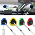 Windscreen Cleaning Tool + 3 Microfiber Cloths and 1 Sprayer