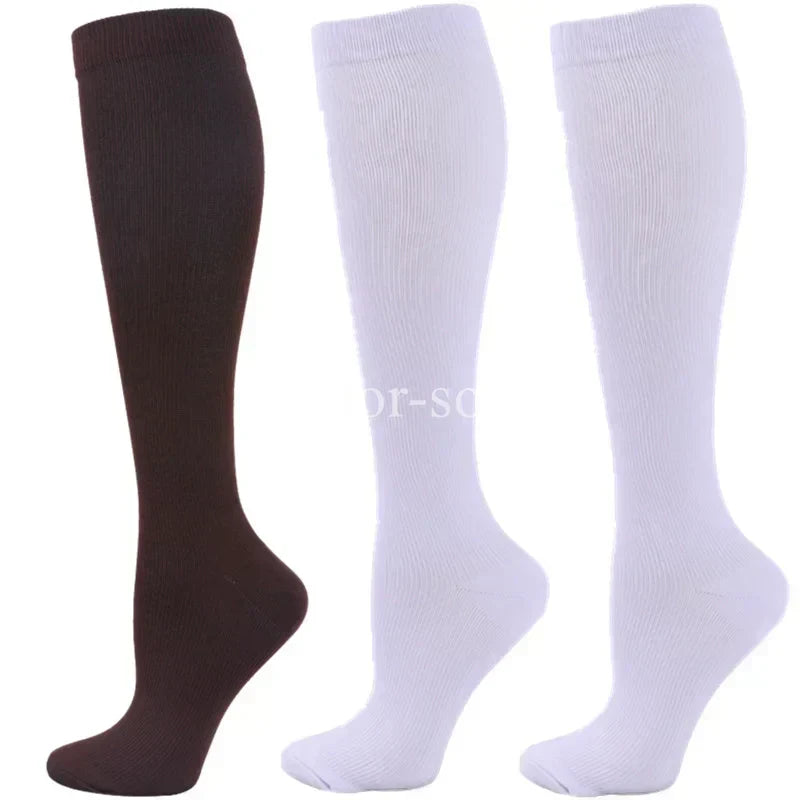 1x Marron/ 1x Blanche + 1 Blanche OFFERTE / S-M (Femme),1x Marron/ 1x Blanche + 1 Blanche OFFERTE / L-XL (Homme)