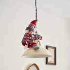 Décoration Peluche de Noël à Accrocher aux Rideaux & Supension