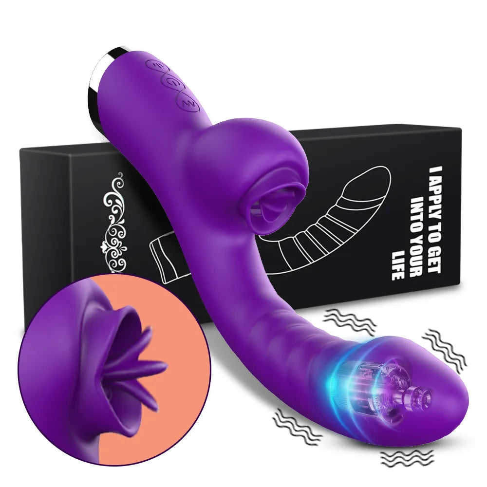 CANDY LUSH - 2-in-1 Vibrator - 20 Modes of Intense Pleasure