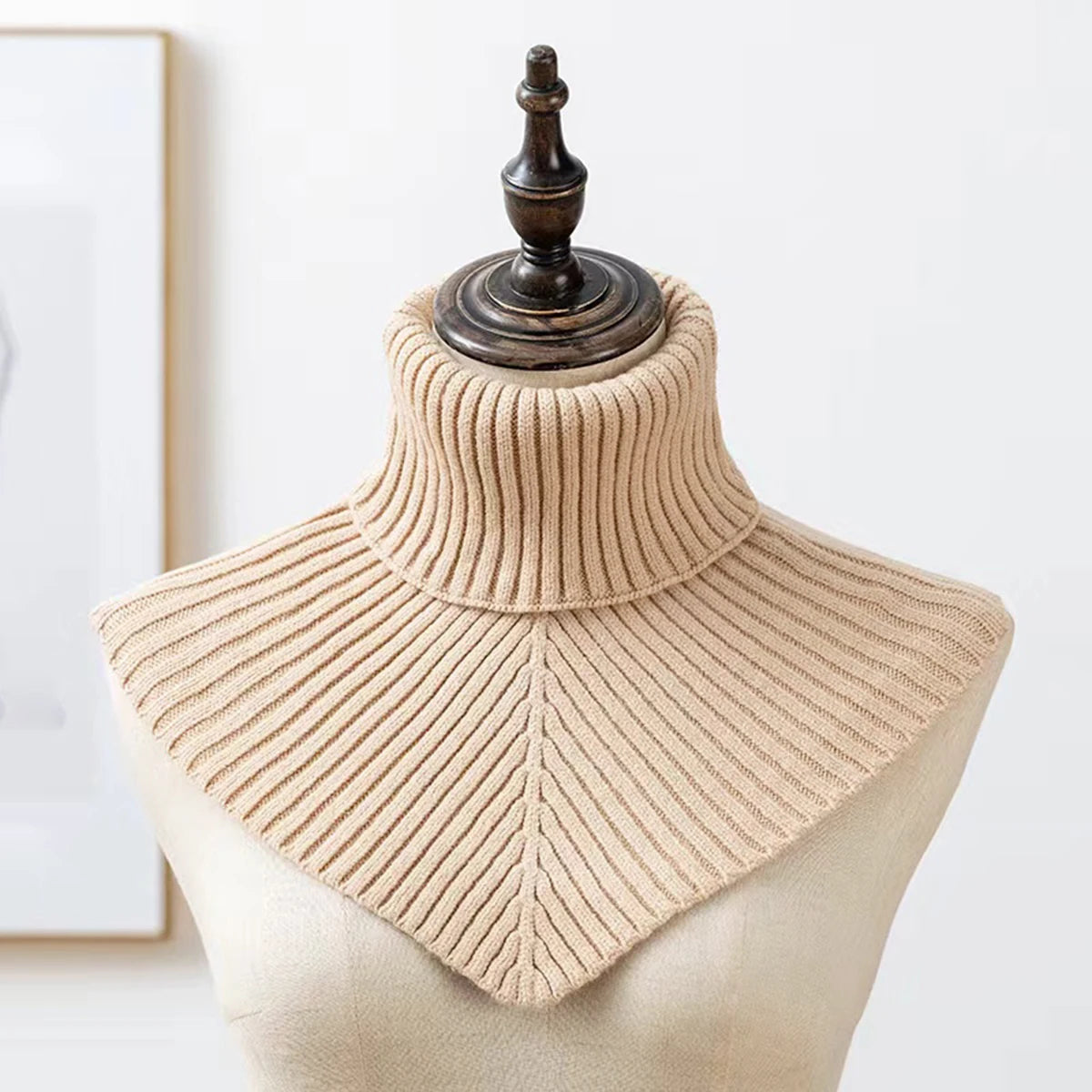 Warm Knit Mock Neck